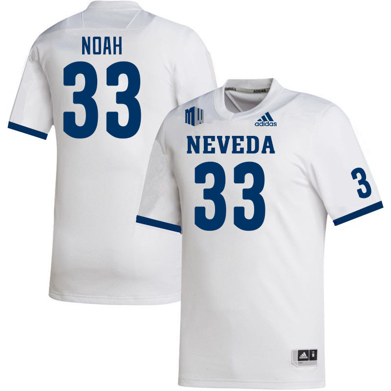 Men-Youth #33 Conner Noah Neveda Wolfpack 2023 College Football Jerseys Stitched Sale-White